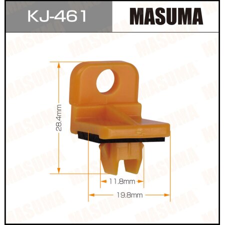 Клипса пластиковая Masuma, KJ-461