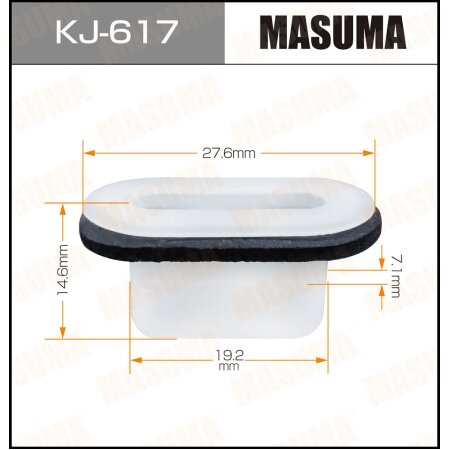 Клипса пластиковая Masuma, KJ-617
