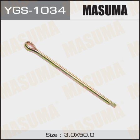 Шплинт MASUMA 3x50mm уп.50шт., YGS-1034