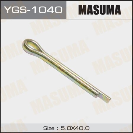 Шплинт MASUMA 5x40mm уп.50шт., YGS-1040