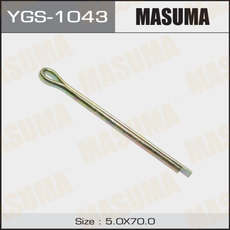 Шплинт MASUMA 5x70mm уп.50шт., YGS-1043