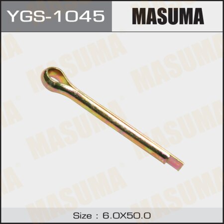 Шплинт MASUMA 6x50mm уп.50шт., YGS-1045
