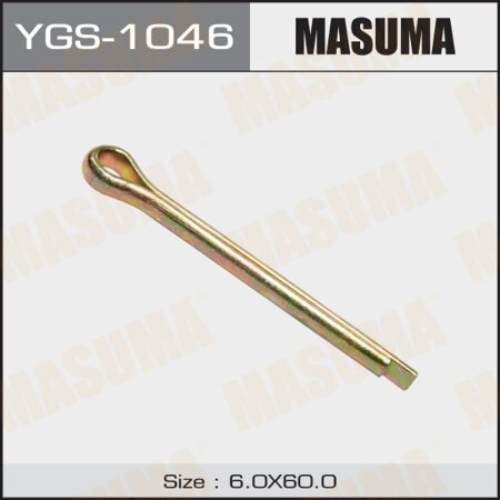 Шплинт MASUMA 6x60mm уп.50шт., YGS-1046