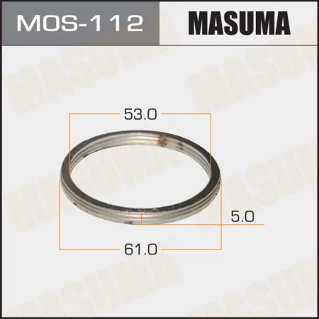 Кольцо уплотнительное глушителя Masuma 53х61 уп. 20шт, MOS-112