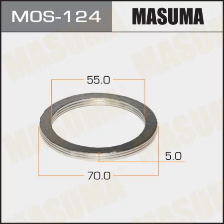 Кольцо уплотнительное глушителя Masuma 55х70 уп. 20шт, MOS-124