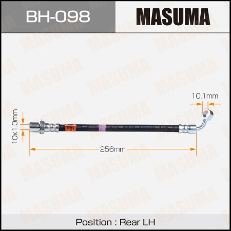 Шланг тормозной Masuma, BH-098