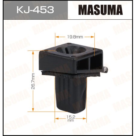Клипса пластиковая Masuma, KJ-453
