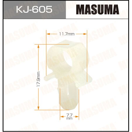 Клипса пластиковая Masuma, KJ-605