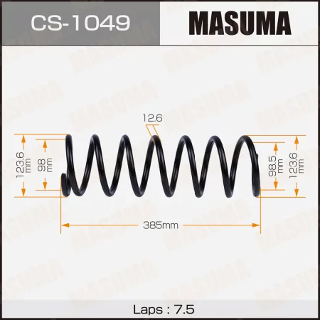 Пружина подвески Masuma, CS-1049