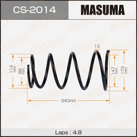 Пружина подвески Masuma, CS-2014