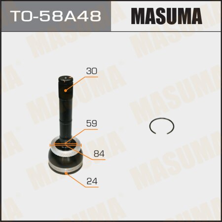 ШРУС наружный Masuma, TO-58A48