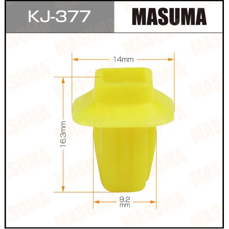 Клипса пластиковая Masuma, KJ-377