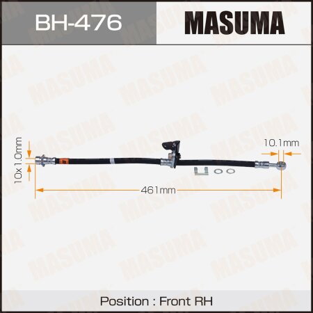Шланг тормозной Masuma, BH-476