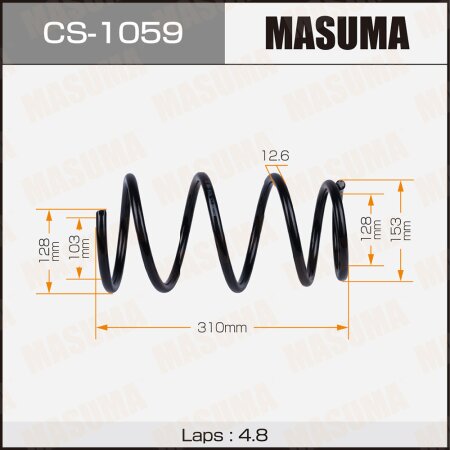 Пружина подвески Masuma, CS-1059