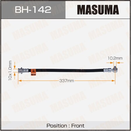 Шланг тормозной Masuma, BH-142