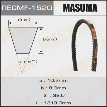 Ремень привода навесного оборудования Masuma, 10x1313 мм, 1520