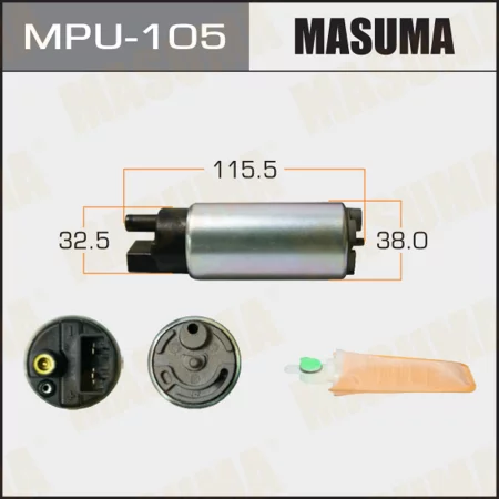 Насос топливный Masuma (сетка в комплекте MPU-002), MPU-105
