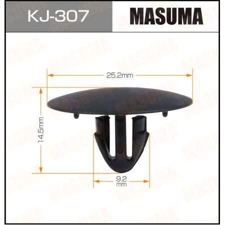 Клипса пластиковая Masuma, KJ-307