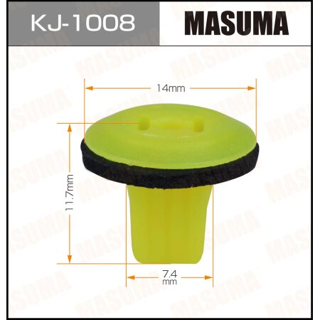 Клипса пластиковая Masuma, KJ-1008