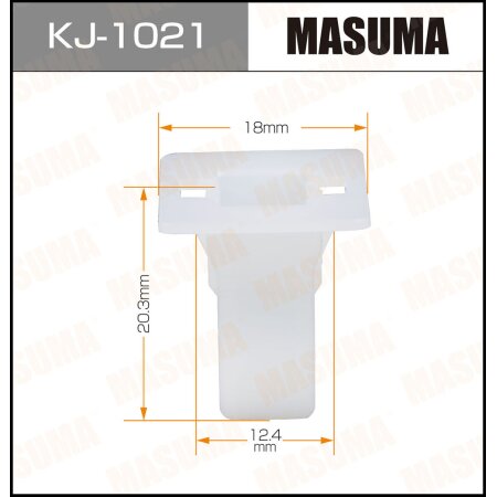 Клипса пластиковая Masuma, KJ-1021