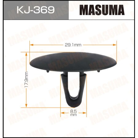 Клипса пластиковая Masuma, KJ-369