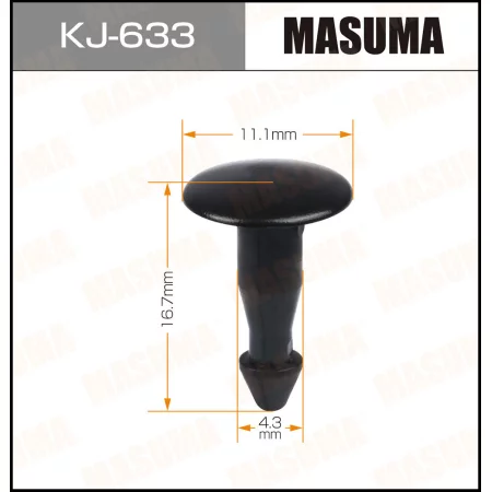 Клипса пластиковая Masuma, KJ-633