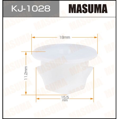 Клипса пластиковая Masuma, KJ-1028