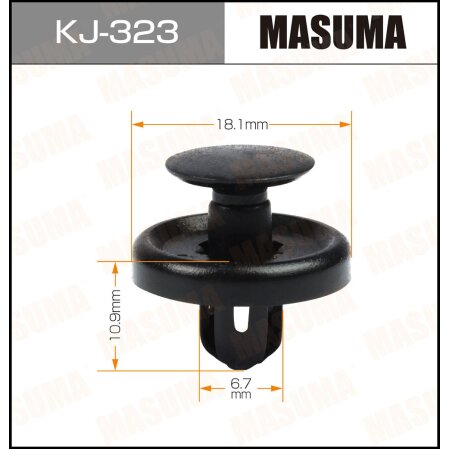 Клипса пластиковая Masuma, KJ-323