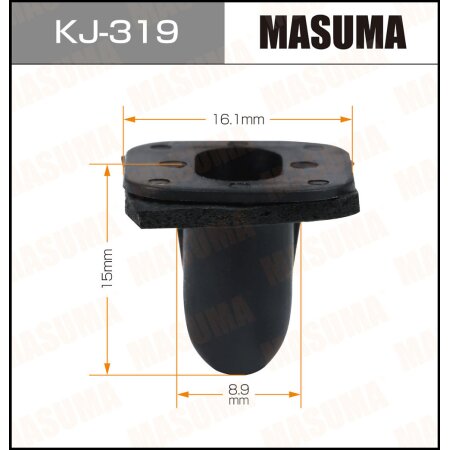 Клипса пластиковая Masuma, KJ-319