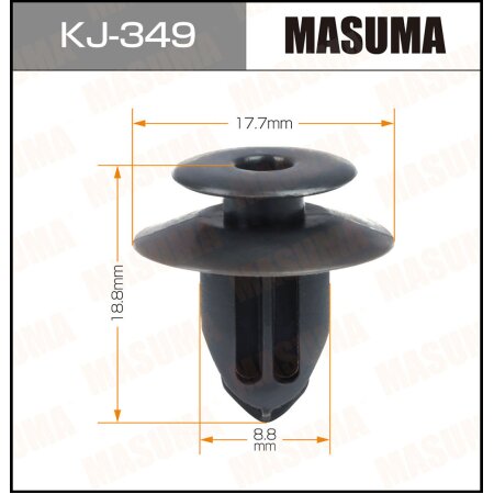 Клипса пластиковая Masuma, KJ-349