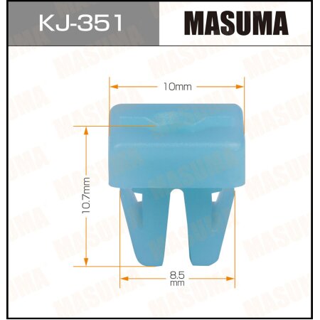 Клипса пластиковая Masuma, KJ-351