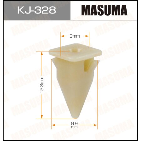 Клипса пластиковая Masuma, KJ-328