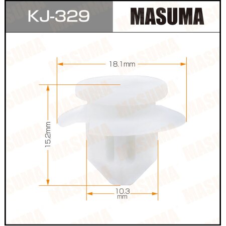 Клипса пластиковая Masuma, KJ-329