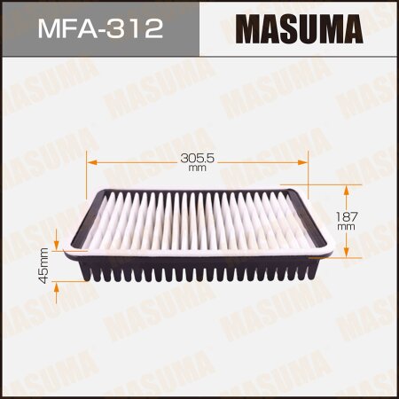 Фильтр воздушный Masuma, MFA-312
