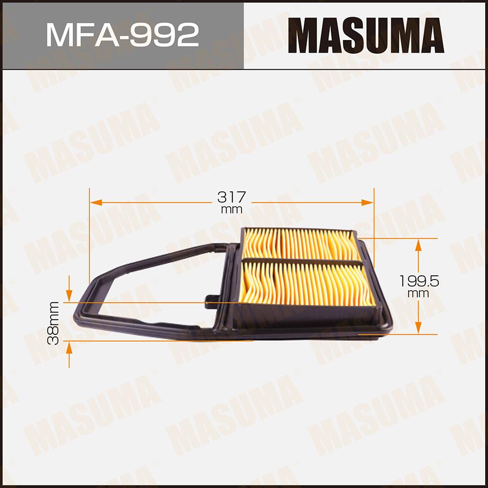 Воздушный фильтр "Masuma"   MFA- 992  A-869