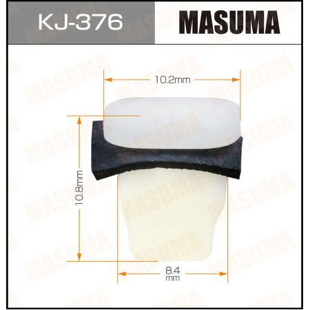 Клипса пластиковая Masuma, KJ-376