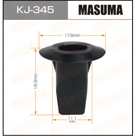 Клипса пластиковая Masuma, KJ-345