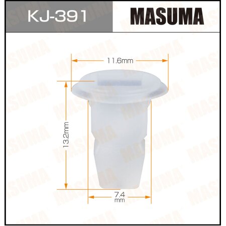 Клипса пластиковая Masuma, KJ-391