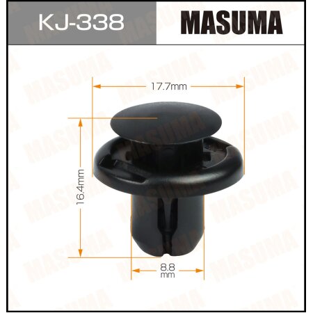 Клипса пластиковая Masuma, KJ-338