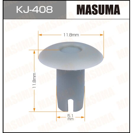Клипса пластиковая Masuma, KJ-408