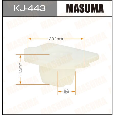 Клипса пластиковая Masuma, KJ-443