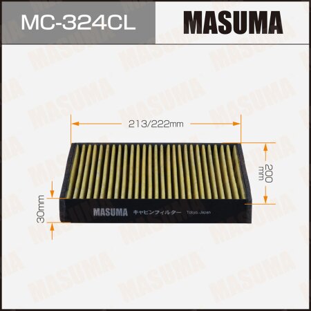 Фильтр салонный Masuma угольный, MC-324CL