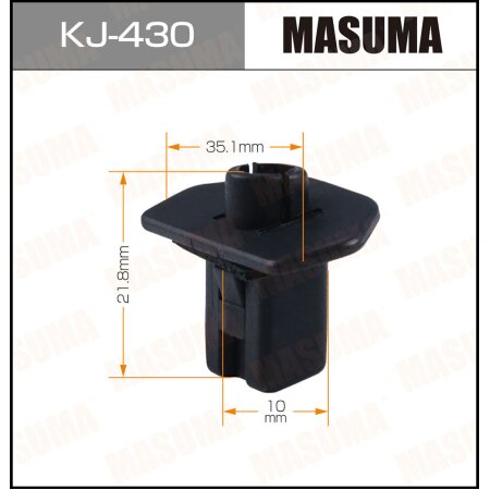Клипса пластиковая Masuma, KJ-430