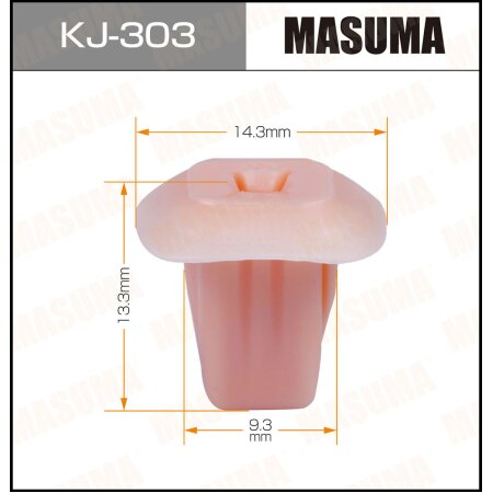 Клипса пластиковая Masuma, KJ-303