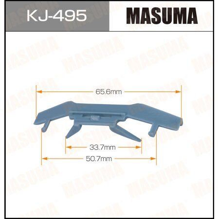 Клипса пластиковая Masuma, KJ-495