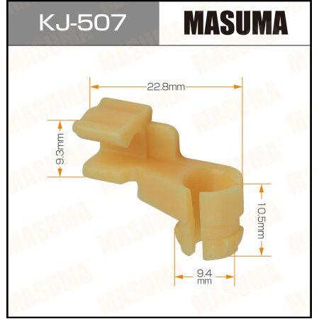 Клипса пластиковая Masuma, KJ-507