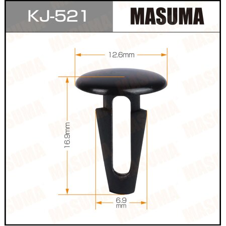 Клипса пластиковая Masuma, KJ-521