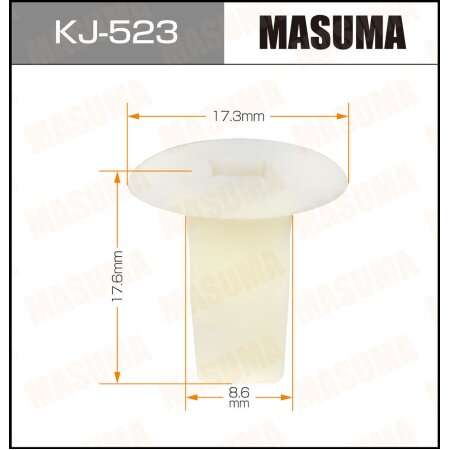 Клипса пластиковая Masuma, KJ-523