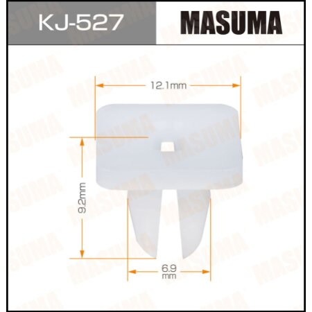 Клипса пластиковая Masuma, KJ-527