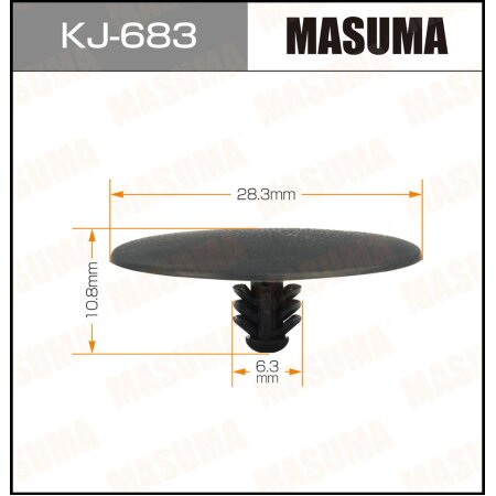 Клипса пластиковая Masuma, KJ-683